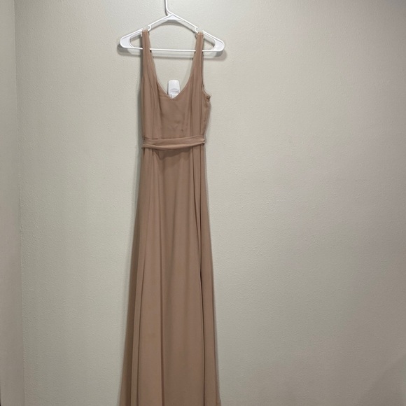 Show Me Your MuMu Dresses & Skirts - Show Me Your Mumu Jenn Maxi Dress dune‎ chiffon
